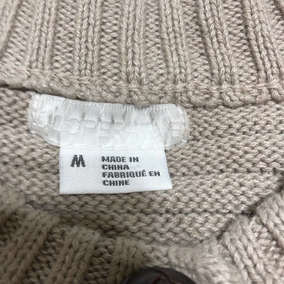 Cooperative cabled sweater M - Picture 3 of 4